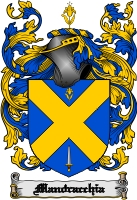 Product picture Mandracchia Family Crest  Mandracchia Coat of Arms Digital Download