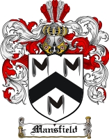 Product picture Mansfield Family Crest  Mansfield Coat of Arms Digital Download
