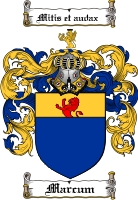 Product picture Marcum Family Crest  Marcum Coat of Arms Digital Download