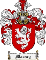 Product picture Marney Family Crest Marney Coat of Arms Digital Download