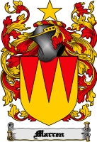 Product picture Marren Family Crest  Marren Coat of Arms Digital Download