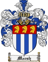 Product picture Marsh Family Crest Marsh Coat of Arms Digital Download