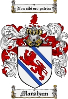 Product picture Marsham Family Crest Marsham Coat of Arms Digital Download