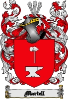 Product picture Martell Family Crest  Martell Coat of Arms Digital Download