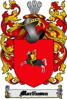 Product picture Martinsen Family Crest  Martinsen Coat of Arms Digital Download