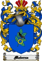 Product picture Materna Family Crest  Materna Coat of Arms Digital Download