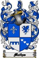 Product picture Mathes Family Crest  Mathes Coat of Arms Digital Download