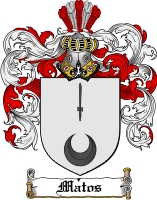 Product picture Matos Family Crest  Matos Coat of Arms Digital Download