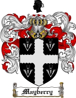 Product picture Mayberry Family Crest  Mayberry Coat of Arms Digital Download