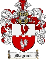 Product picture Maycock Family Crest Maycock Coat of Arms Digital Download