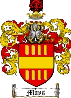 Product picture Mays Family Crest  Mays Coat of Arms Digital Download