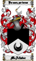 Product picture Mcalister Family Crest  Mcalister Coat of Arms Digital Download