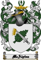 Product picture Mcalpine Family Crest  Mcalpine Coat of Arms Digital Download