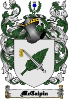 Product picture Mccalpin Family Crest  Mccalpin Coat of Arms Digital Download