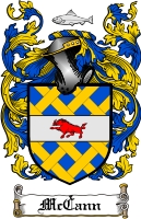 Product picture Mccann Family Crest  Mccann Coat of Arms Digital Download