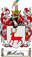 Product picture Mccarty Family Crest  Mccarty Coat of Arms Digital Download
