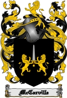 Product picture Mccarville Family Crest  Mccarville Coat of Arms Digital Download
