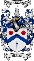 Product picture Mcclure Family Crest  Mcclure Coat of Arms Digital Download