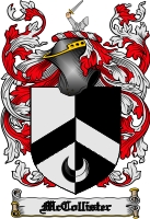 Product picture Mccollister Family Crest  Mccollister Coat of Arms Digital Download