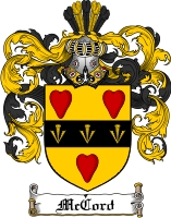 Product picture Mccord Family Crest  Mccord Coat of Arms Digital Download