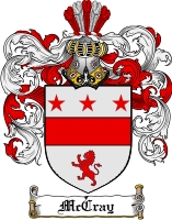 Product picture Mccray Family Crest  Mccray Coat of Arms Digital Download