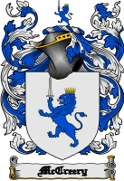 Product picture Mccreery Family Crest  Mccreery Coat of Arms Digital Download