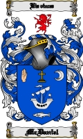 Product picture Mcdaniel Family Crest  Mcdaniel Coat of Arms Digital Download