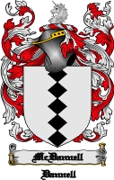 Product picture Mcdannell Family Crest  Mcdannell Coat of Arms Digital Download