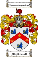 Product picture Mcdermott Family Crest  Mcdermott Coat of Arms Digital Download