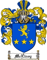 Product picture Mcelroy Family Crest  Mcelroy Coat of Arms Digital Download
