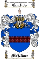 Product picture Mcelwee Family Crest Mcelwee Coat of Arms Digital Download