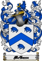 Product picture Mcgann Family Crest  Mcgann Coat of Arms Digital Download