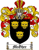 Product picture Mcghee Family Crest  Mcghee Coat of Arms Digital Download