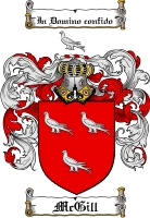 Product picture Mcgill Family Crest  Mcgill Coat of Arms Digital Download
