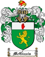 Product picture Mcginnis Family Crest  Mcginnis Coat of Arms Digital Download