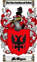 Product picture Mcglynn Family Crest  Mcglynn Coat of Arms Digital Download