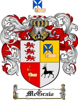 Product picture Mcgraw Family Crest  Mcgraw Coat of Arms Digital Download
