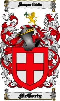 Product picture Mcgurty Family Crest  Mcgurty Coat of Arms Digital Download