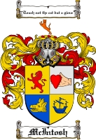 Product picture Mcintosh Family Crest  Mcintosh Coat of Arms Digital Download