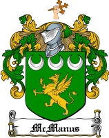 Product picture Mcmanus Family Crest  Mcmanus Coat of Arms Digital Download