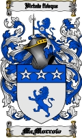Product picture Mcmorrow Family Crest  Mcmorrow Coat of Arms Digital Download