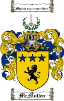 Product picture Mcmullen Family Crest  Mcmullen Coat of Arms Digital Download