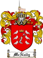 Product picture Mcnally Family Crest  Mcnally Coat of Arms Digital Download