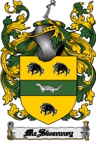 Product picture Mcswenney Family Crest  Mcswenney Coat of Arms Digital Download