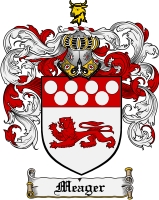 Product picture Meager Family Crest Meager Coat of Arms Digital Download