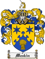 Product picture Meakin Family Crest Meakin Coat of Arms Digital Download