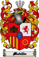 Product picture Medellin Family Crest  Medellin Coat of Arms Digital Download