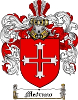 Product picture Medrano Family Crest  Medrano Coat of Arms Digital Download