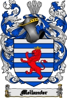 Product picture Meilander Family Crest  Meilander Coat of Arms Digital Download
