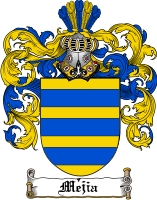 Product picture Mejia Family Crest  Mejia Coat of Arms Digital Download
